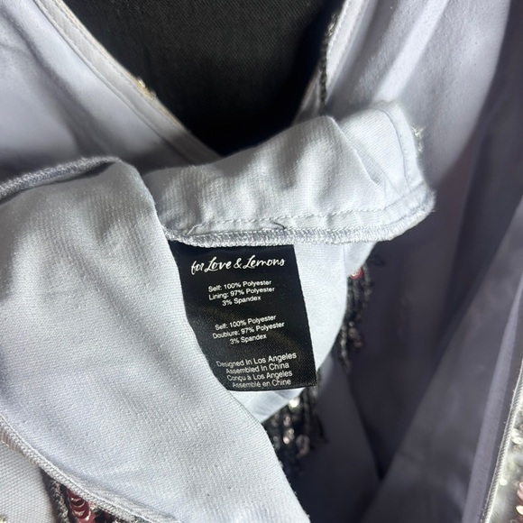 FOR LOVE & LEMONS
ETOILE SEQUIN FRINGE DRESS - Picture 12 of 17